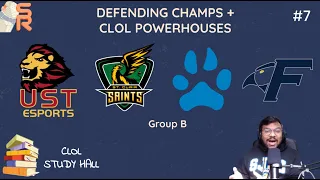 Don't tell these CLOL teams they're underdogs! | CLOL Study Hall | featuring @ImShibby | Group B