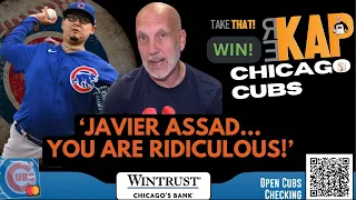 REKAP: ⚾️ Chicago Cubs 7-1 win over Atlanta Braves. ‘Javier Assad, YOU are ridiculous!’