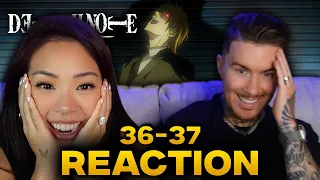 THIS SHOW WAS A MASTERPIECE! | Death Note Episode 36 & 37 Reaction