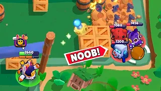 300IQ SPROUT Troll -10 IQ TEAM!!| Brawl Stars Funny Moments & Glitches & Fails #247