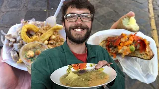 Peru'nun İLGİNÇ Sokak Yemekleri ve Pazar Fiyatları #137