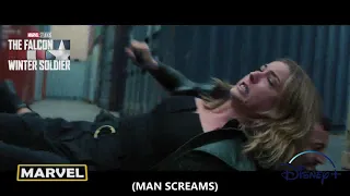 MARVEL | The Falcon and the Winter Soldier | S1E3 | Sharon Carter in Action scene