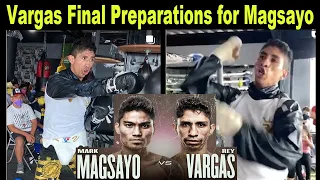 Rey Vargas FINAL Preparations for Mark Magsayo | Magsayo vs Vargas WBC Featherweight Championship