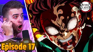 THE MOST INSANE ANIME EPISODE EVER!! Demon Slayer Season 2 Episode 17 REACTION l Kimetsu no Yaiba