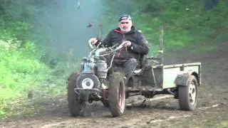 Trke motokultivatora - Orahovica 2015.