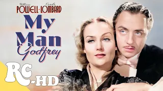 My Man Godfrey | Full Classic Movie In HD | Romantic Drama | Carole Lombard