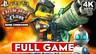 RATCHET AND CLANK 2 GOING COMMANDO Gameplay Walkthrough FULL GAME [4K 60FPS PS5] - No Commentary