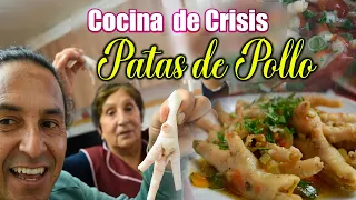 PATAS DE POLLO: Cocina de tiempos de crisis