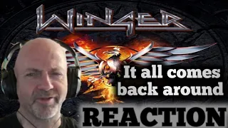 Winger - It all comes back around REACTION