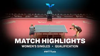 Surjan Sabina vs Diaconu Adina | WTT Contender Tunis | WS | Qual