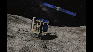 2004 Комета Чурюмова Герасименко Аппарат Rosetta с модулем Philae