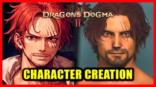 Get SHANKS from One Piece in DRAGON'S DOGMA 2 - Character Creation