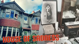 ABANDONED HOUSE OF PASSING - SAD ENDINGS AT THIS ERRIE  HAUNTED HOUSE | DOOR SLAMMED ON US!