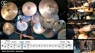 September - Earth, Wind & Fire / Drum Cover By CYC ( @cycdrumusic ) score & sheet music