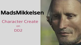 Mads Mikkelsen Character Create on Dragon's Dogma2