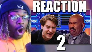 Bully Maguire on Family Feud 2 REACTION !! #bullymaguire #familyfeud #steveharvey #mork