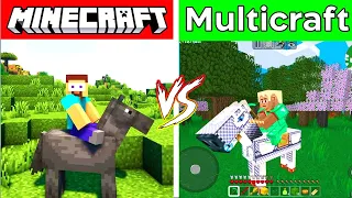 Minecraft vs Multicraft