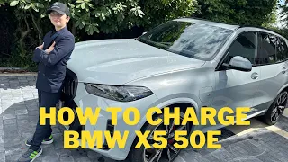 BMW X5 M 50E.  Electric charging #bmwx5  #bmw