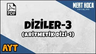 Diziler-3 (Aritmetik Dizi)