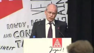 Rede von Berthold Huber anlässlich der 21. Jugendkonferenz der IG Metall Jugend