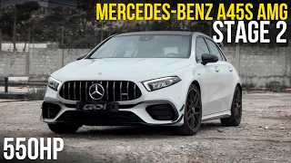 Mercedes-Benz A45S AMG - Stage 2 550HP+