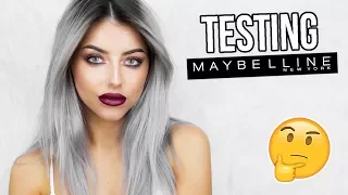 TESTING MAYBELLINE MAKEUP / FULL FACE FIRST IMPRESSIONS