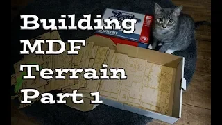 Building MDF Wargame Terrain Part 1