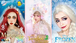 Disney Makeup princess | TIKTOK Trend 2020 | Tiktok Cosplay