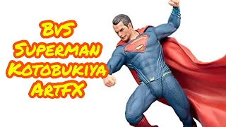 BvS Superman ArtFX+ Kotobukiya Unboxing