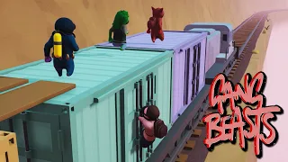 Train Spotting - GANG BEASTS [Melee] PS5 Gameplay