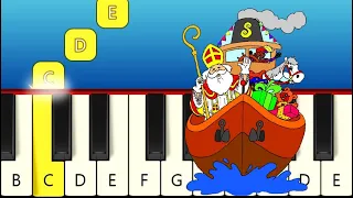 5 Heel Eenvoudige Sinterklaas Liedjes - Piano tutorial