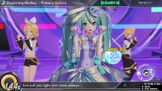 Hatsune Miku: Project DIVA X - Beginning Medley - Primary Colours (Easy)