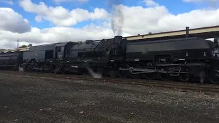 Beyer-Garratt 6029 Dubbo station 29 May 2016