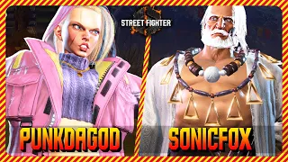 SF6 ⚡ PunkdaGod (CAMMY) vs SonicFox (JP) ⚡ High Level F.T.05 Match ⚡