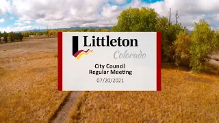 City Council - Regular Meeting - 07/20/2021