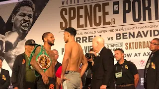 ANTHONY DIRRELL VS DAVID BENAVIDEZ FULL WEIGH IN AND FINAL WORDS