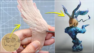 Sculpting a Creature from Ancient legends using Polymer Clay