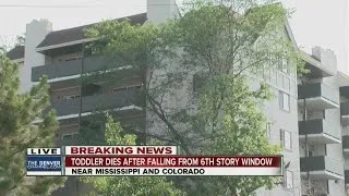 Toddler dies after falling from 6th-floor window at Denver apartment complex, manager confirms
