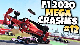 F1 2020 MEGA CRASHES #12