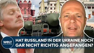 UKRAINE-KRIEG: „Russen halten Waffen für Konfrontation mit mächtigem Gegner zurück“