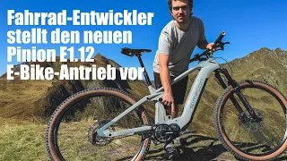 Motor und Getriebe in einem System: Der neue E-Bike-Antrieb Pinion E1.12