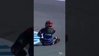 Fabio’s uncomfortable fall! | 2022 #SpanishGP