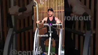 Chris Hemsworth's powerpack workout | 666😈