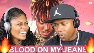 Juice WRLD - Blood On My Jeans (Official Audio) REACTION