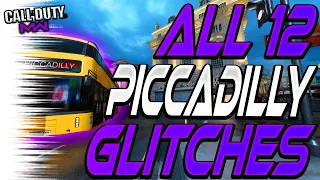 ALL *12* WORKING "PICCADILLY" GLITCHES - Secret Spots/High Spot/Hiding Spot (COD MW GLITCHES)