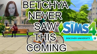 Sims 4 Discover University Trailer Reaction