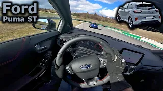 2022 Ford Puma ST | racing circuit | POV test drive