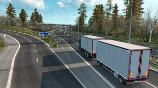 Euro Truck Simulator 2 - Road to Geneva - Timelapse #79
