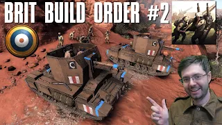 BUILD ORDER! British #2 - Bishops and Indian Artillery - Company of Heroes 3