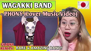 WAGAKKI BAND - PHONY (Cover) [Music Video] // FILIPINA REACTS